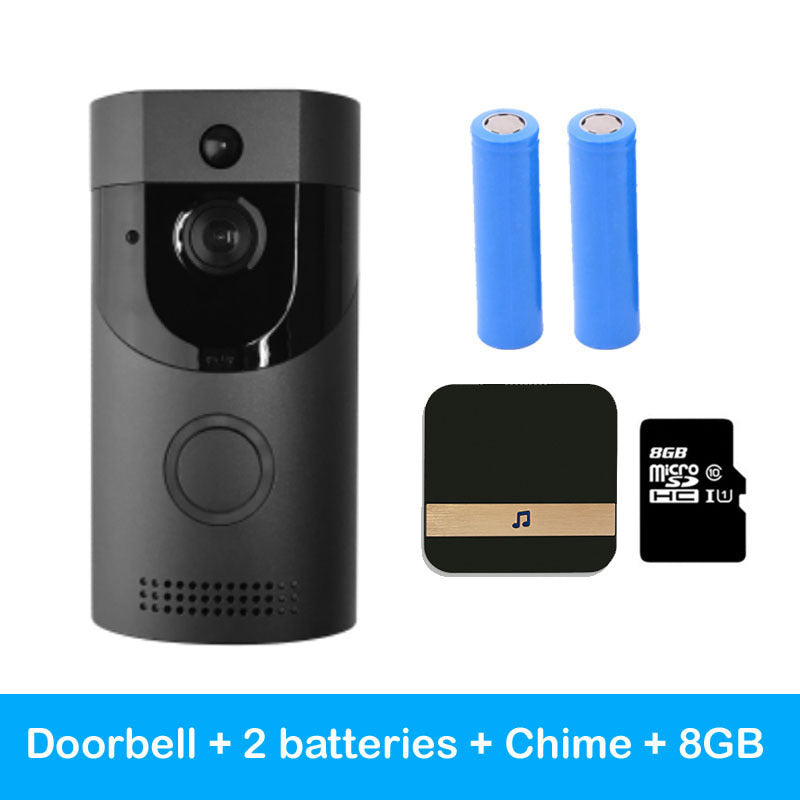 Home alarm smart wifi video doorbell wireless video intercom doorbell mobile phone remote video sea H1 program