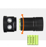 Photography fill light diving flashlight