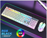 مجموعة لوحة المفاتيح والفأرة المضيئة T6RGB من Kuiying